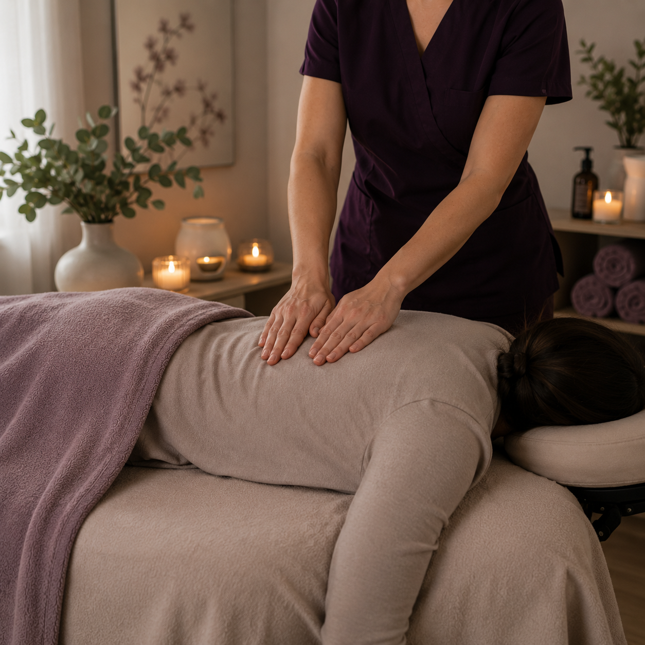 Friskvårdsmassage i Växsjö med avslappnande teknik